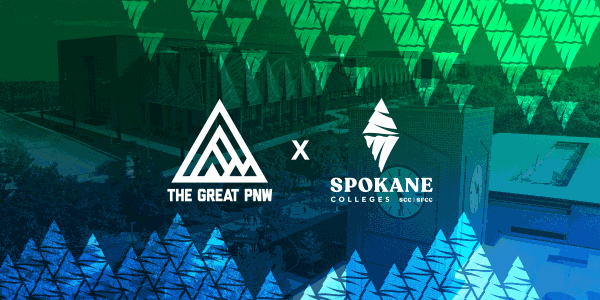 The Great PNW and Spokane Colleges Logos