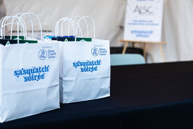 Sasquatch Soiree Gift Bags